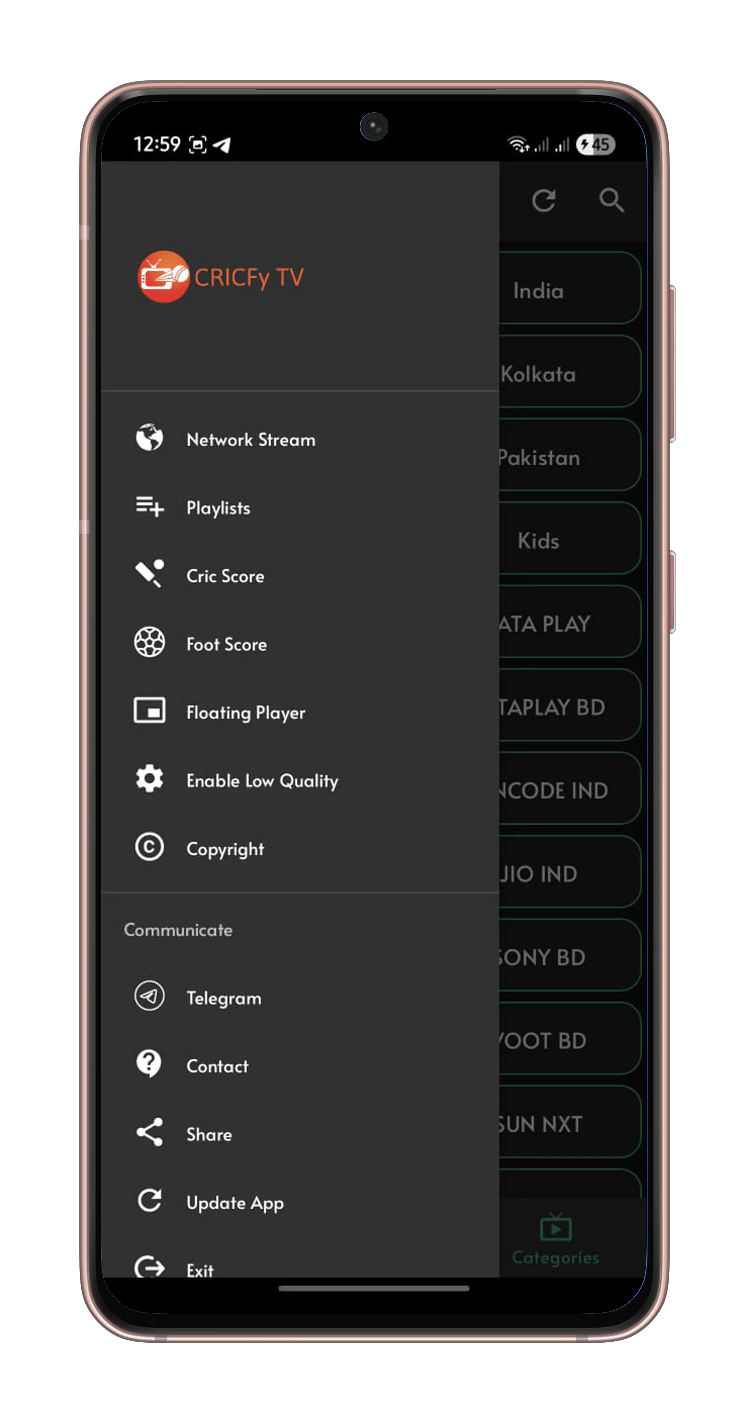 cricfy tv download